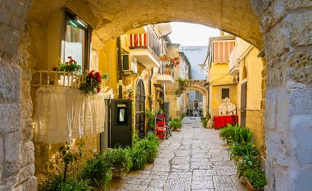 Kouzelné uličky v historickém centru Bari