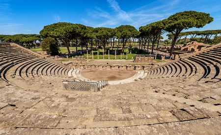 Římské divadlo v Ostii