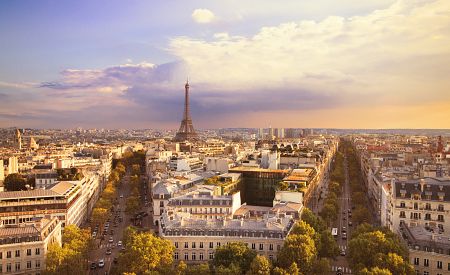 Fantastický výhled na Paříž z věže Montparnasse