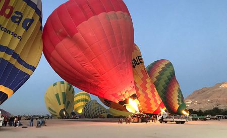 Nezapomenutelný let horkovzdušným balónem