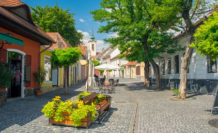 Malebné uličky města Szentendre
