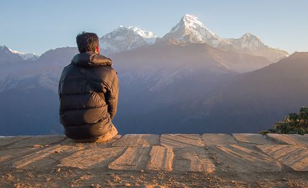 Vychutnejte si fascinující výhled na Himaláje…