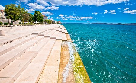 Kouzelné mořské varhany v Zadaru