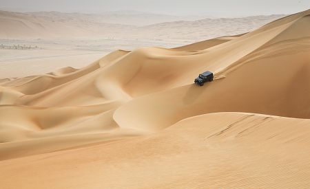 Jízda džípem po písečných dunách pouště Rub al-Chálí… Vyzkoušejte!