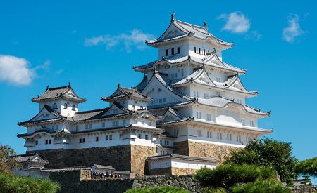 Nádherný hrad Himedži