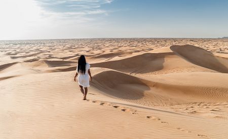 Výlet do pouště v Dubaj