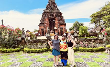 Legendární zahrady královského paláce Klungkung