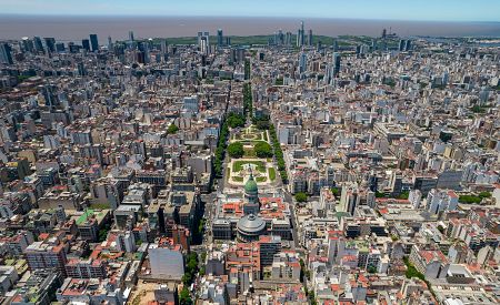 Nezaměnitelné panorama Buenos Aires