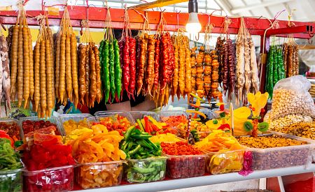 Úžasný místní trh v Kutaisi