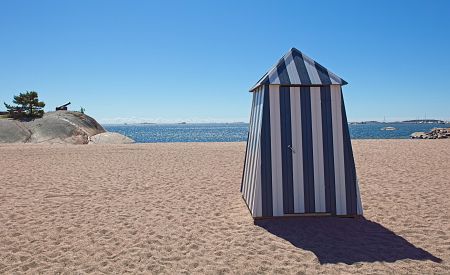 Příjemné a lákavé písečné pláže ve městě Hanko