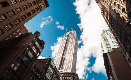 Legendární newyorský mrakodrap Empire State Building