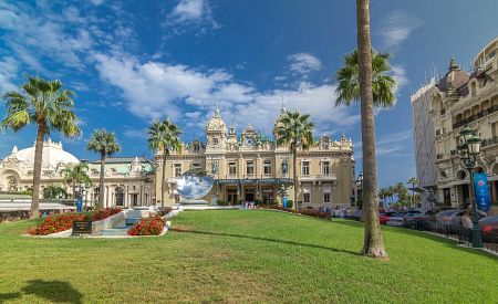 Ikonické kasino v Monte Carlu v Monaku