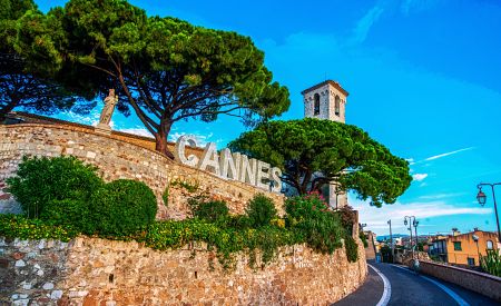 Historická čtvř Le Suquet v Cannes