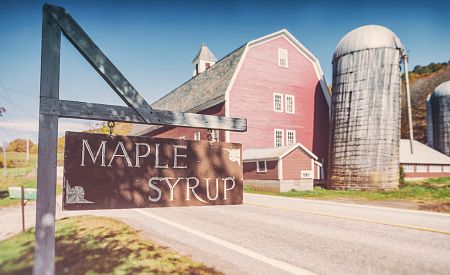 Návštěva farmy s tradiční výrobou javorového sirupu