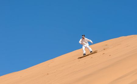 Vyzkoušejte adrenalinové aktivity v písečných dunách v namibijském Swakopmundu!