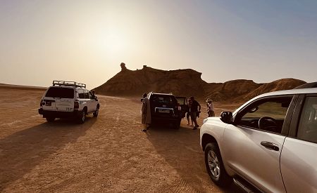 Ong Jmal v tuniské Sahaře – Velbloudí krk známý z 1. epizody Hvězdných válek