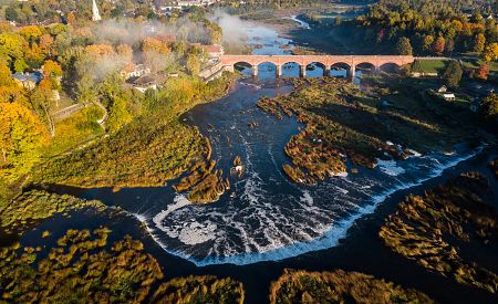 Vodopády Venta (Ventas Rumba) v Lotyšsku