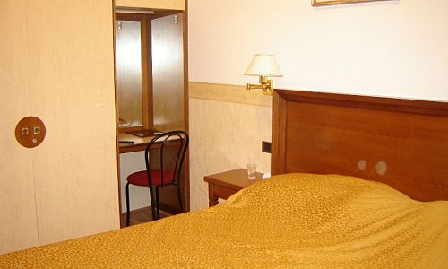Pokoj v jednom z hotelů v Římě