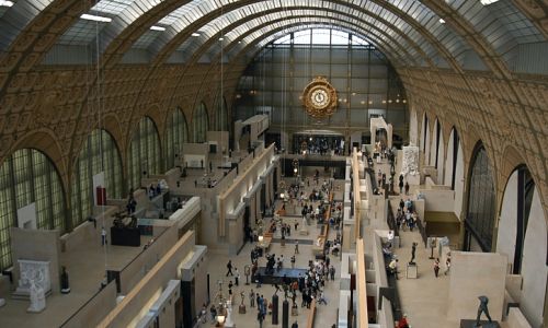 Interiér Muzea d'Orsay