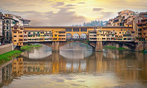 Most zlatníků ve Florencii