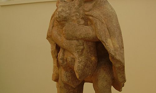 Národní archeologické muzeum - Chlapec s pejskem
