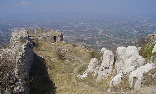 Místo, kde stával Afoditin chrámek