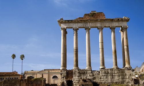 Stavba Caesarova fora započala v roce 54 př. n. l.