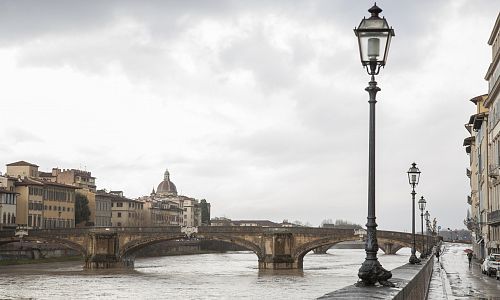 S designem mostu pomáhal Michelangelo Buonarroti