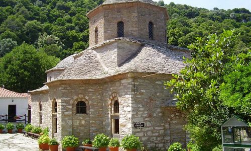 Řecký pravoslavný kostel na ostrově Skiathos