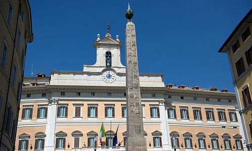 Obelisk - Palazzo Montecitorio