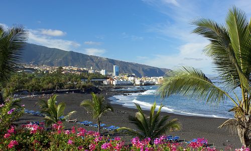 Černá pláž v Tenerife