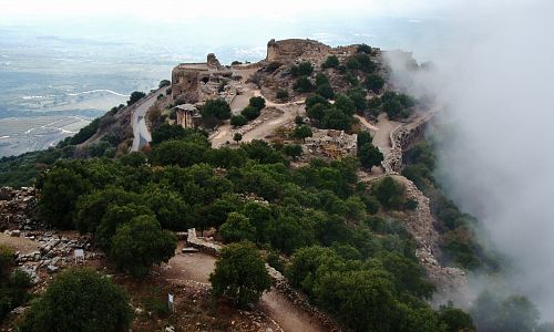 Hrad Nimrod na Golanských výšinách