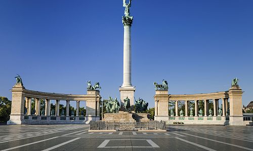Náměstí Hrdinů v Budapešti 