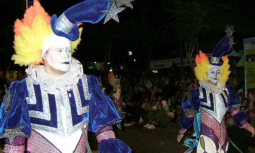 Oslavy na karnevalu