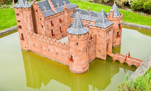 Holandský hrad v miniatuře