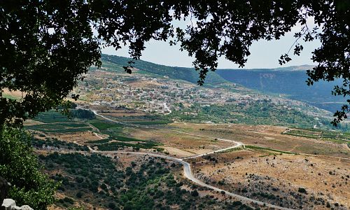 Vesnice na Golanských výšinách