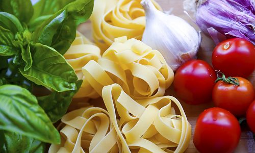 Italská kuchyně je založena na čerstvých surovinách