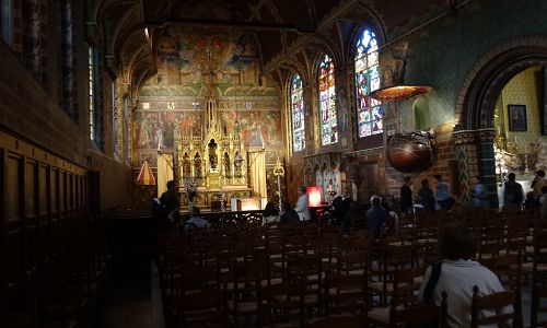 Bazilika Svaté krve - interiér