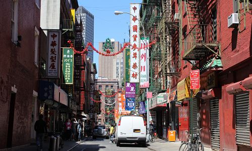 Ulice v Chinatown