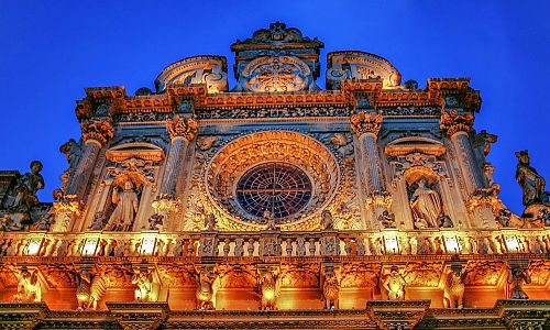 Katedrála v Lecce je ukázkou bezmezného vývoje baroka v jižní Itálii
