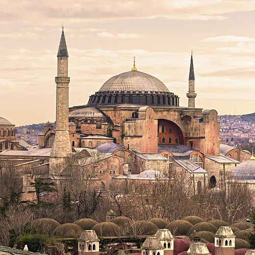 Noční prohlídka byzantského chrámu Hagia Sophia