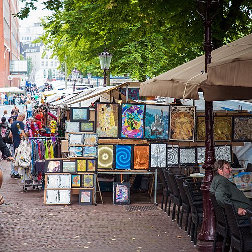 Výlet na trhy a tržiště v Amsterdamu či Rotterdamu
