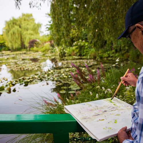 Procházka Monetovými zahradami v Giverny