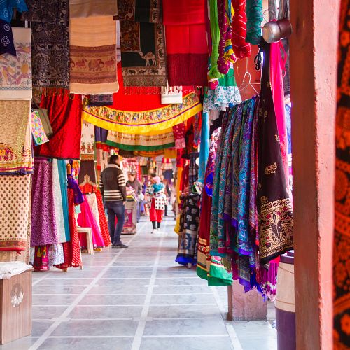 Exkurze na džajpúrské bazary