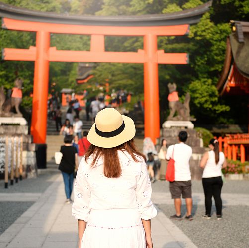 Výstup na mystické Fušimi Inari