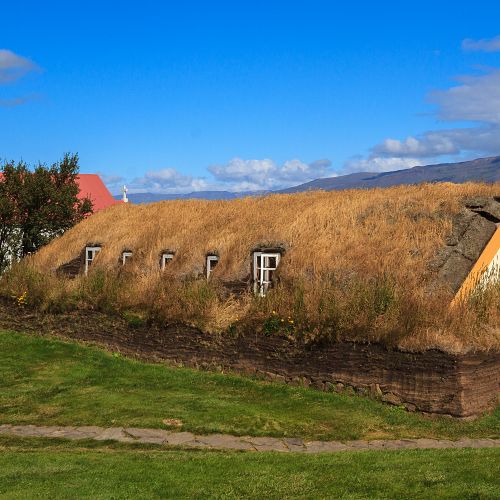 Návštěva skanzenu lidové architektury Glaumbær