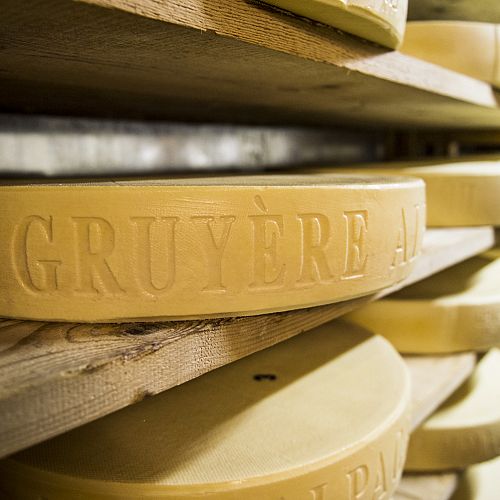 Ochutnávka sýru Gruyère