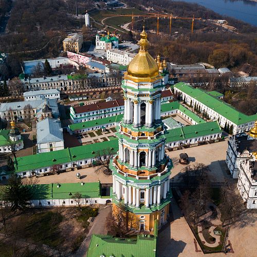 Rozjímání v ortodoxní Kyjevskopečerské lávře