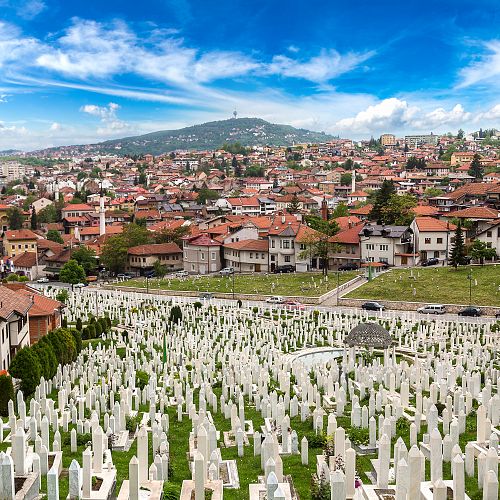 Příval emocí ve válkou zničeném Sarajevu