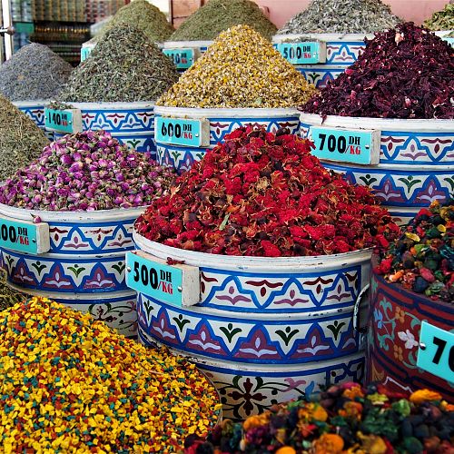 Nakupování v labyrintu marockých trhů